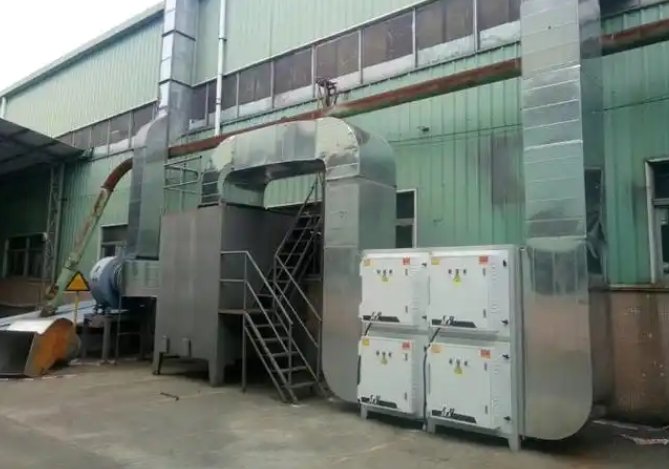 注塑等有機(jī)廢氣治理（UV光催化氧化、活性炭吸附工藝）
